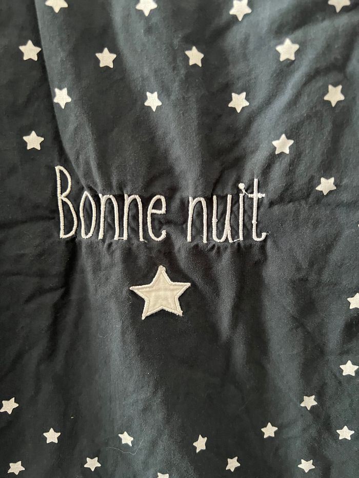 gigoteuse bleu marine étoiles - photo numéro 2