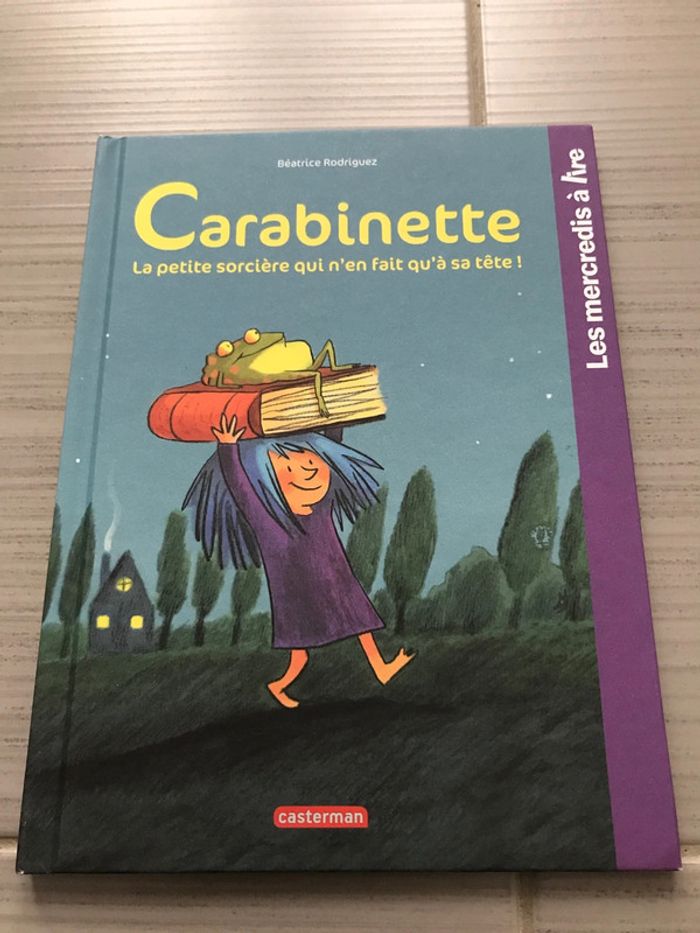 Livre mercredi à lire carabinette