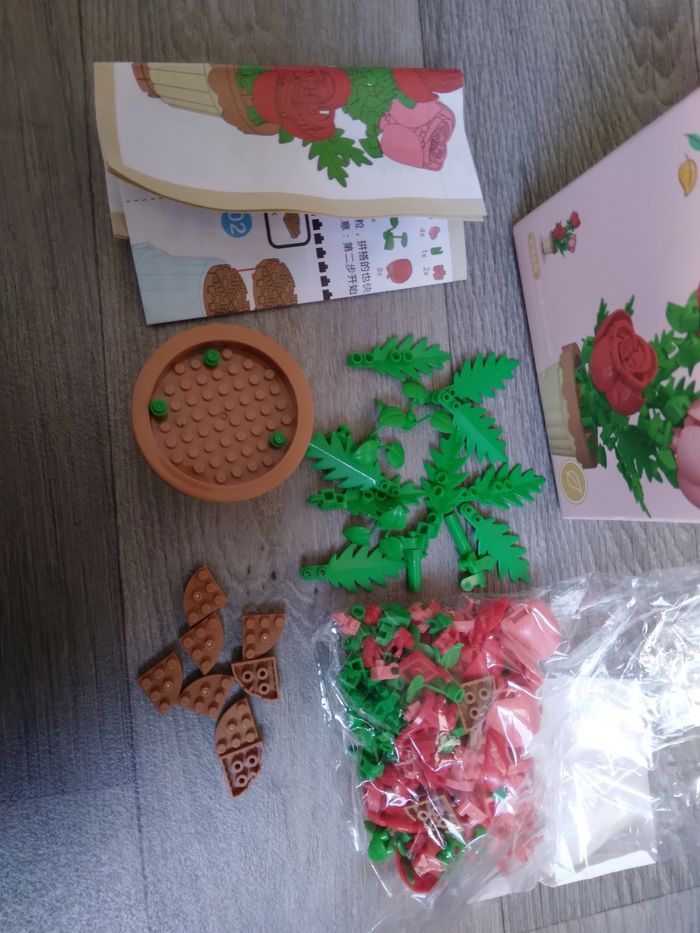 Fleur nano block - photo numéro 7