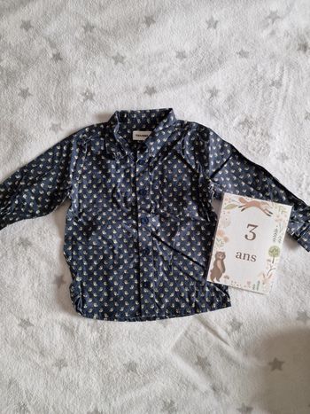 Chemise 3 ans