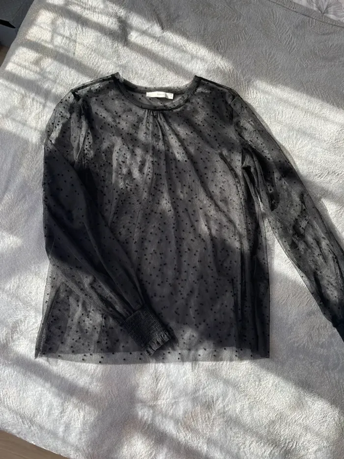 Blouse transparente