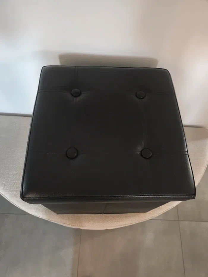 Pouf capitonné - photo numéro 2