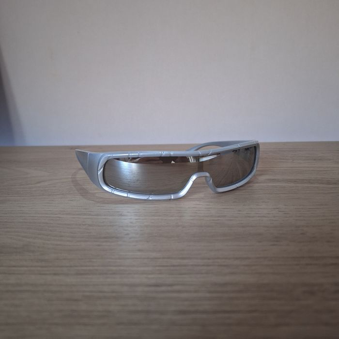 Lunettes de Soleil Techno Large- Y2K Vintage 90s-2000s - Unisexe Sunglasses - Verres Teintés - photo numéro 3