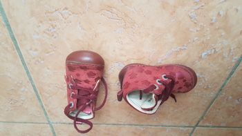 Kickers bébé fille 19 bordeau