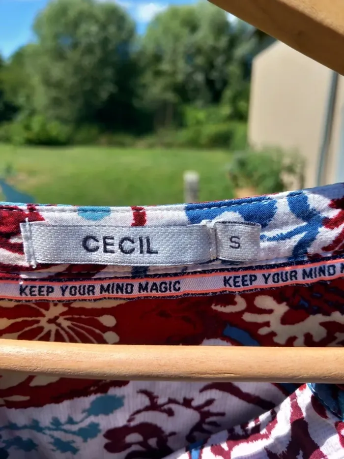 T shirt léger et riche en couleur marque cecil - photo numéro 7