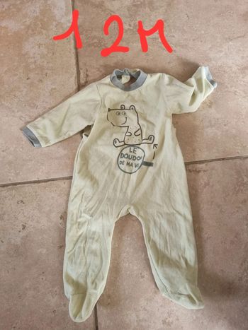 Pyjama 12 mois garçon