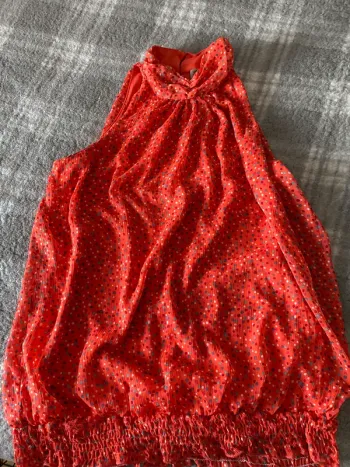 Chemisier rose taille 44