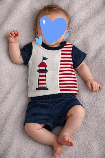 Ensemble en velours garçon