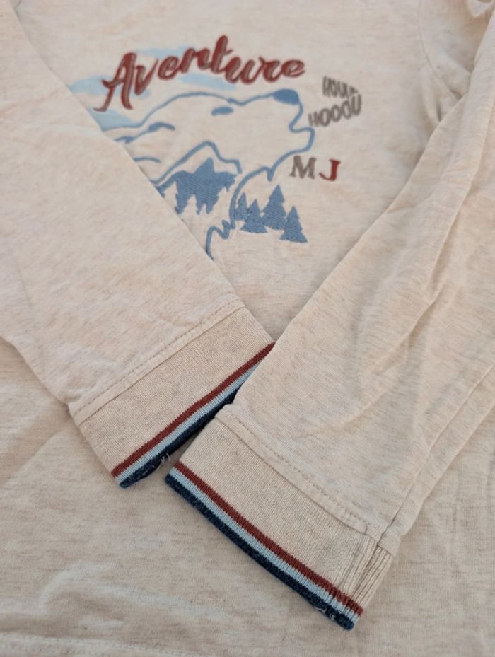 Tee-shirt col roulé garçon 7 ans - photo numéro 3