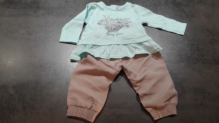 Ensemble fille 6 mois