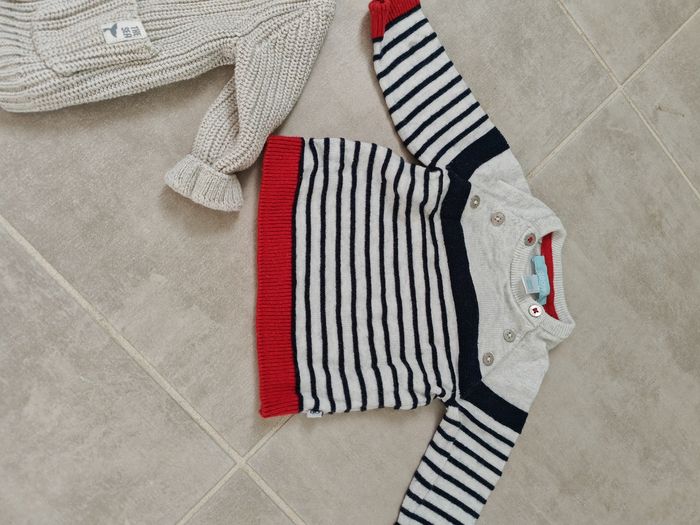 Lot pull gilet 3 mois - photo numéro 3