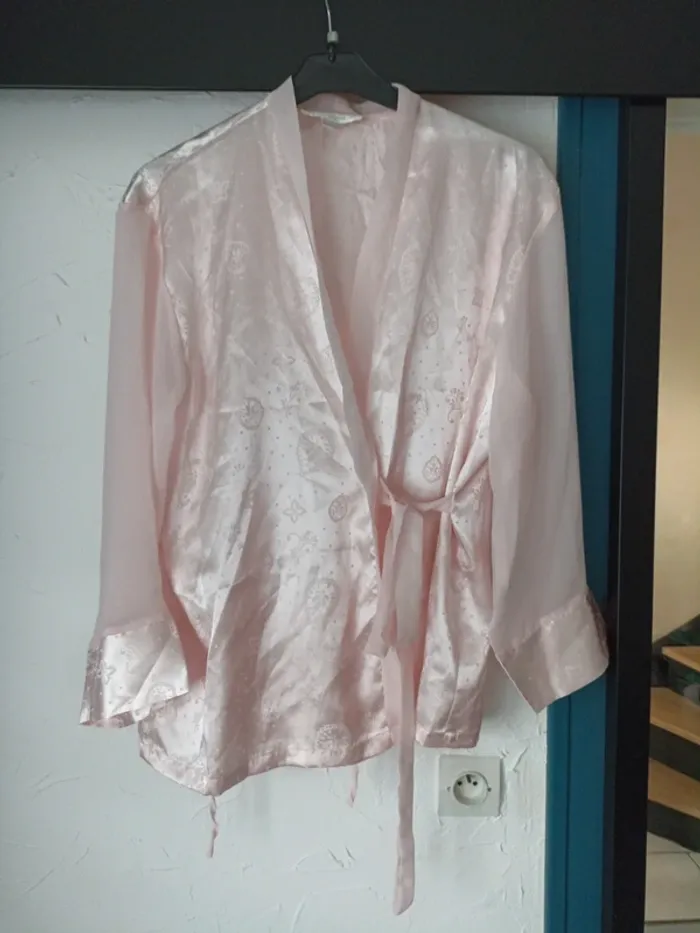 Ensemble pyjama 3 pièces rose