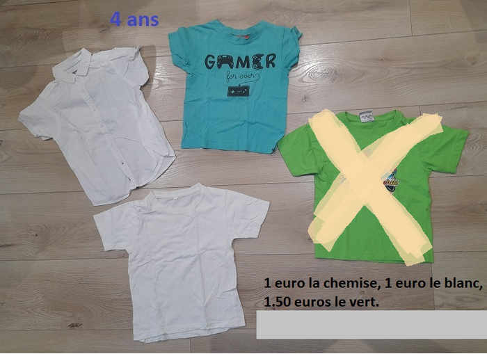 Lot de vêtements 4 ans garçon - photo numéro 3