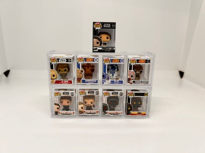 Lot de 9 bitty pop Star Wars - photo numéro 3