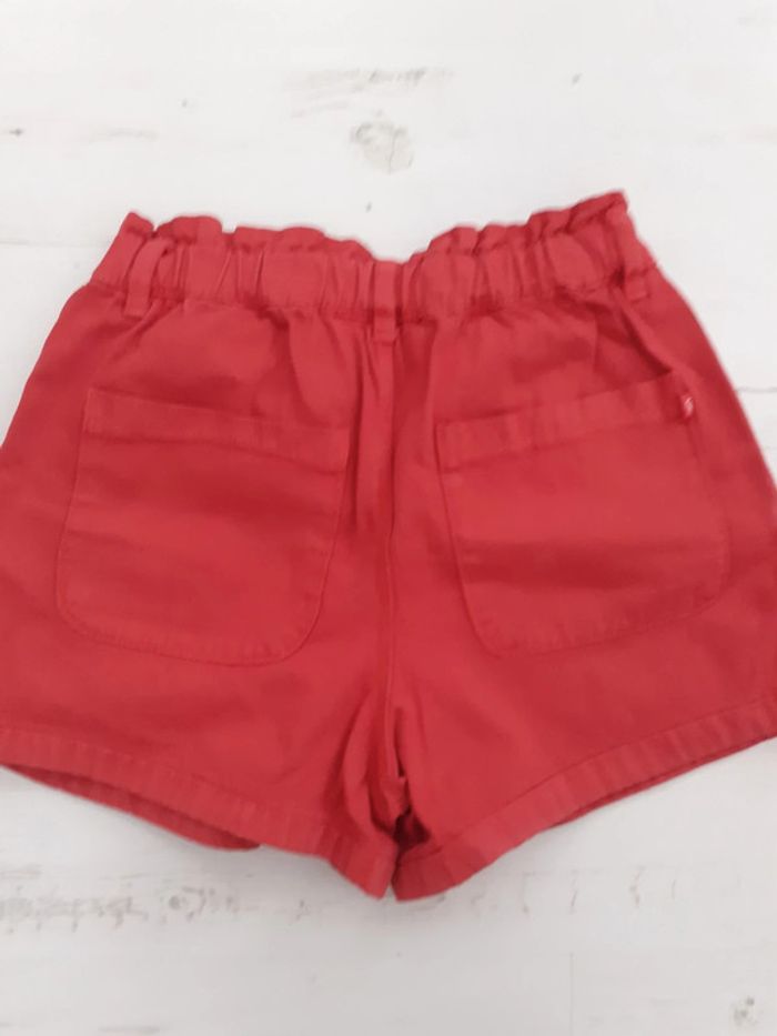 Short fille à taille élastiqué et boutonnée et boutonnée 12 ans Okaïdi - photo numéro 2