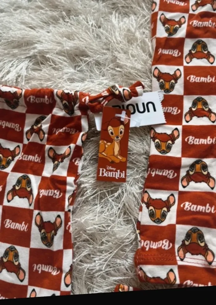 Pyjama bambi neuf avec étiquette + housse 36 - photo numéro 4