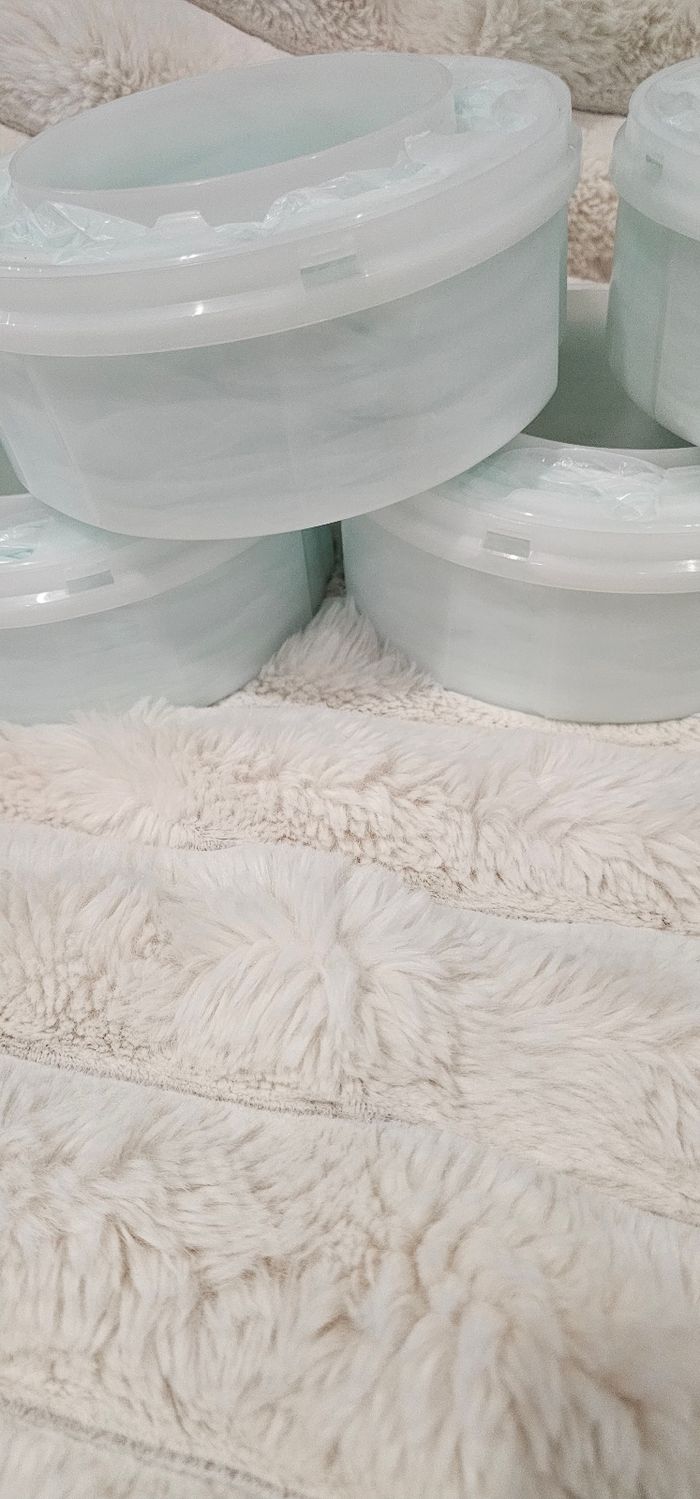 Lot de 5 recharges originales Sangenic Tec Tommee Tippee neufs - photo numéro 3