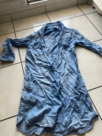 Robe en jean xs hm