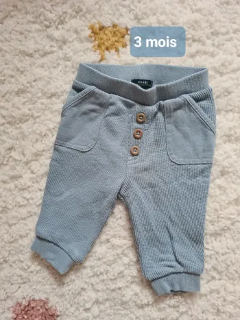 Pantalon été bébé garçon 3 mois. Kiabi