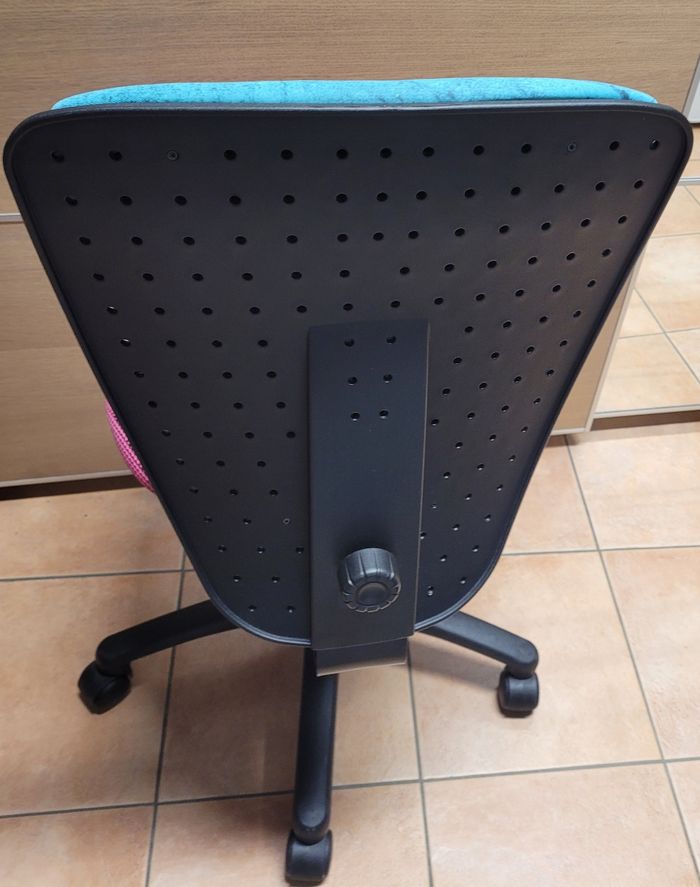 Topstar chaise bureau Nic coeur rougeturquoise - photo numéro 3