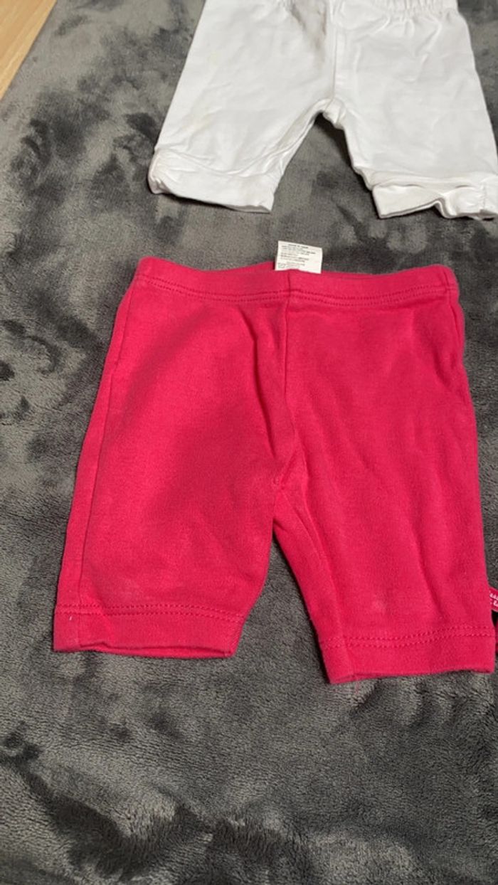 Lot de 4 legging court - 6 mois - photo numéro 2