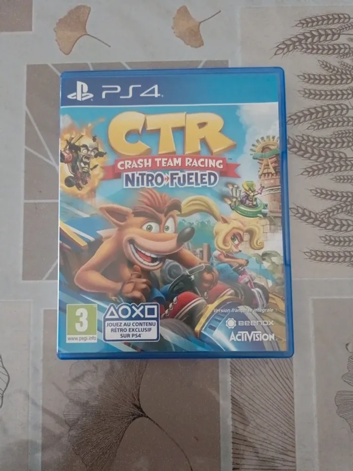 Jeu PS4 ctr
