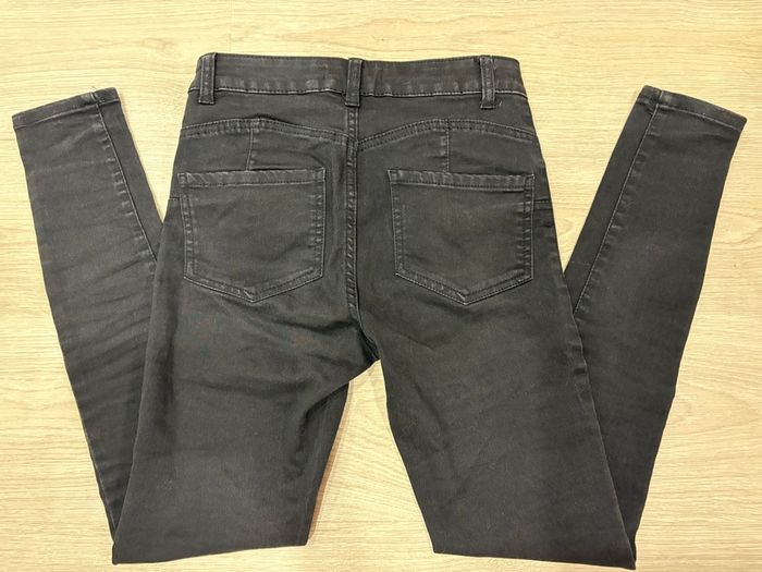 Pantalon jean noir - photo numéro 8