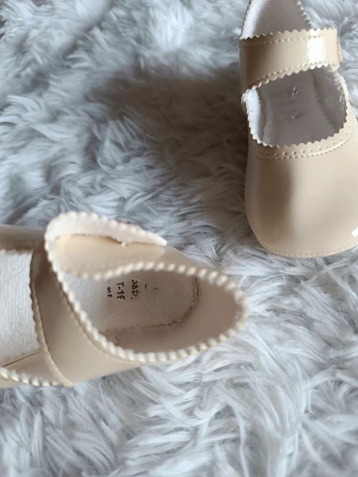Chaussures crème vernis P. 19 Noa Baby - photo numéro 7