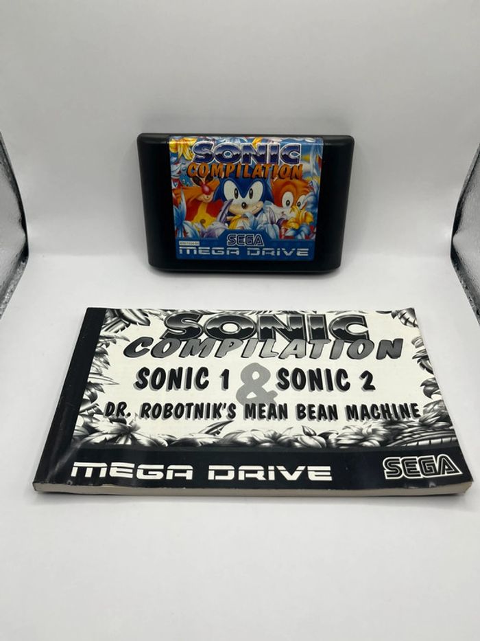 Sonic Compilation Jeux Sega Mega Drive Complet - photo numéro 3