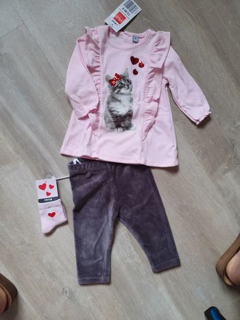 Ensemble 3 pieces 6 mois