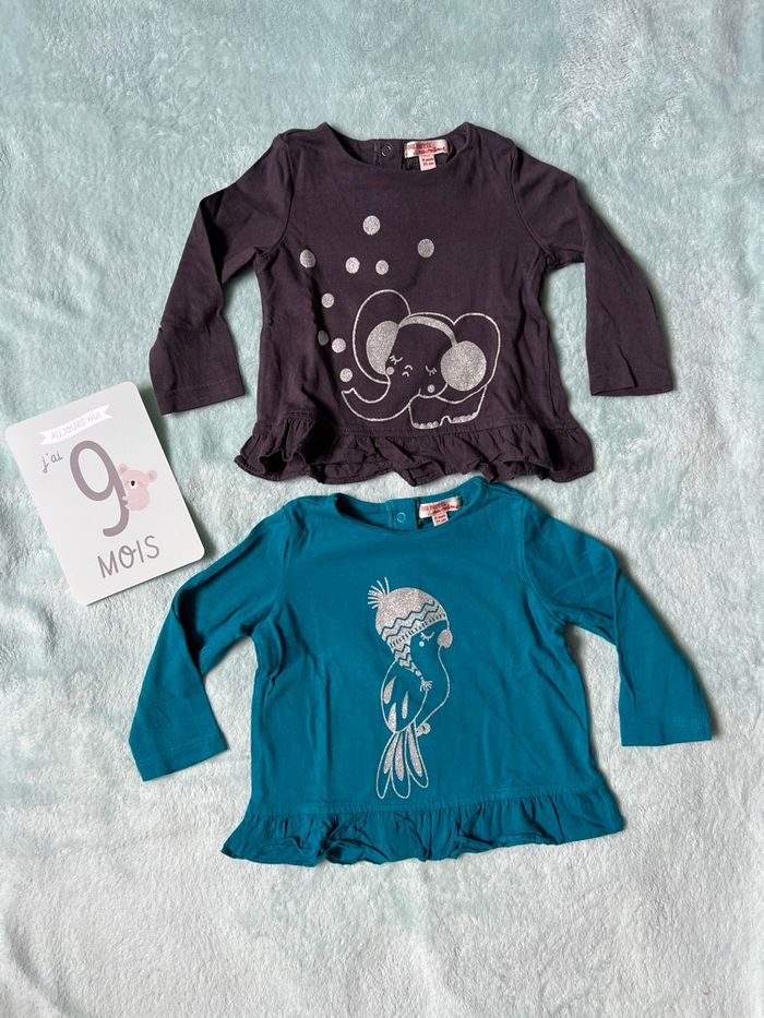 Lot t-shirt ML dpam - photo numéro 2