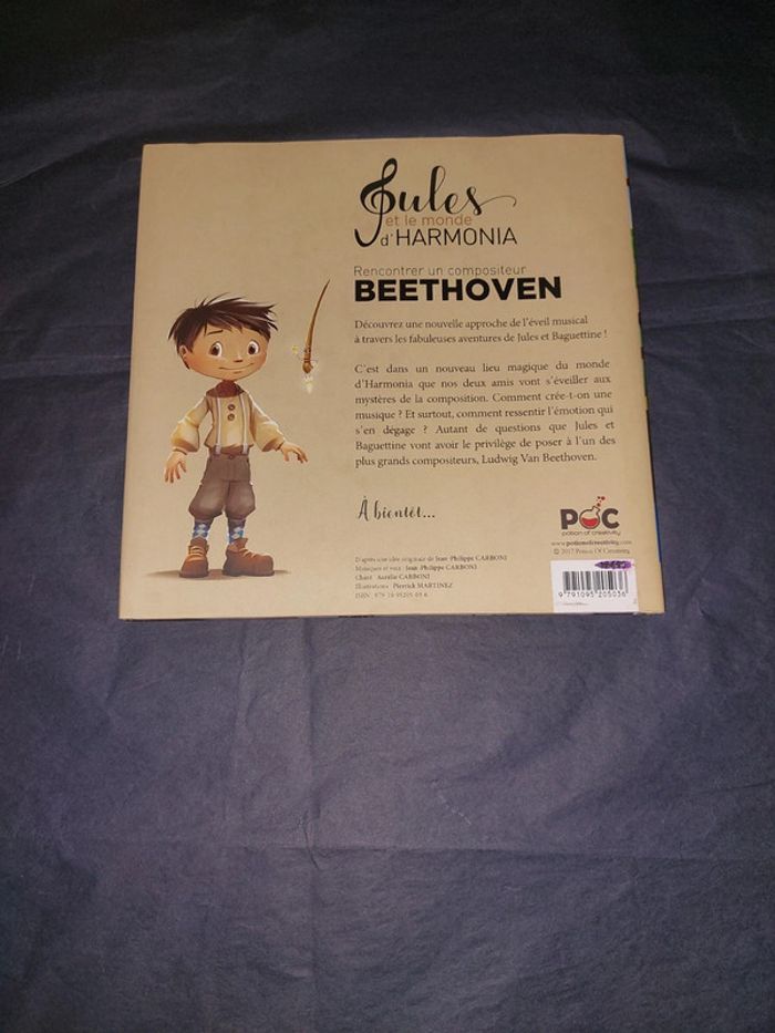 Jules et le monde d'Harmonia + CD / Beethoven - photo numéro 2