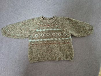 Pull jacquard zara 1 mois