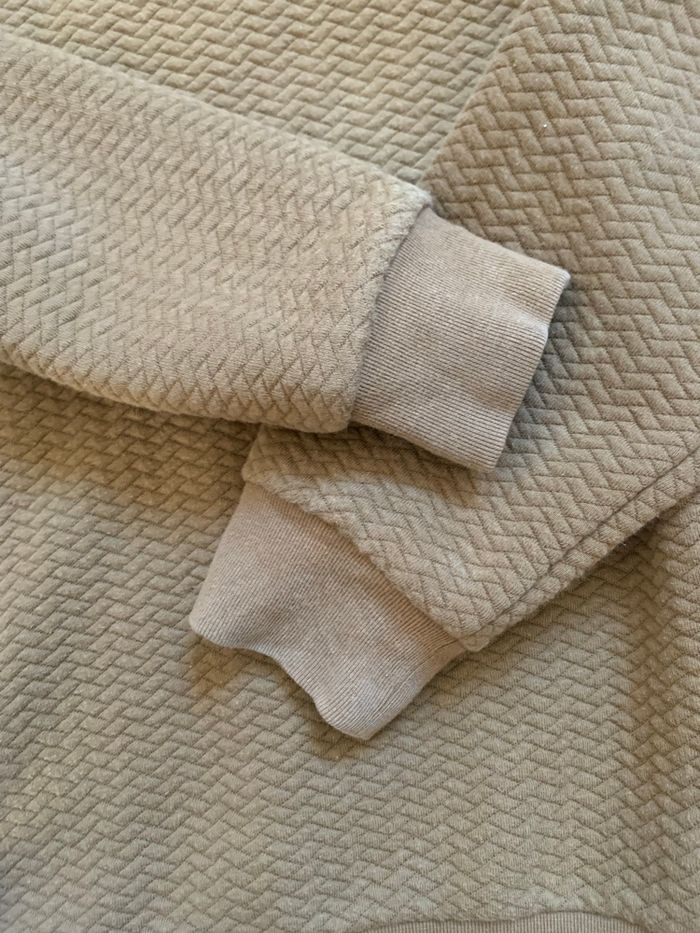 Sweat-shirt Zara moutarde - photo numéro 4