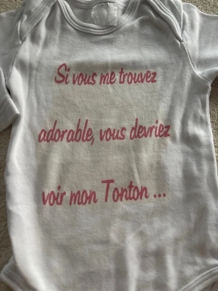 Lot bodys manches longues 18 mois - photo numéro 5