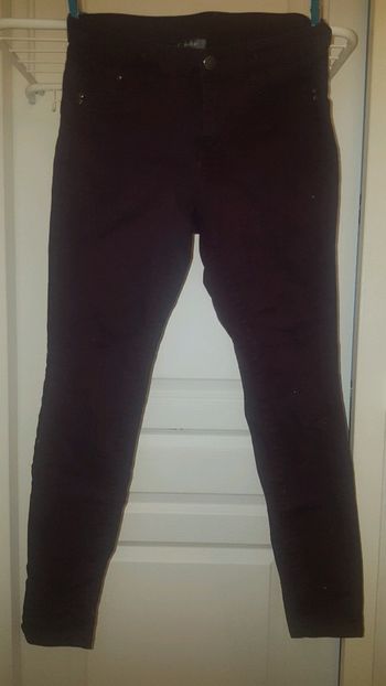 Pantalon violet foncé C&A