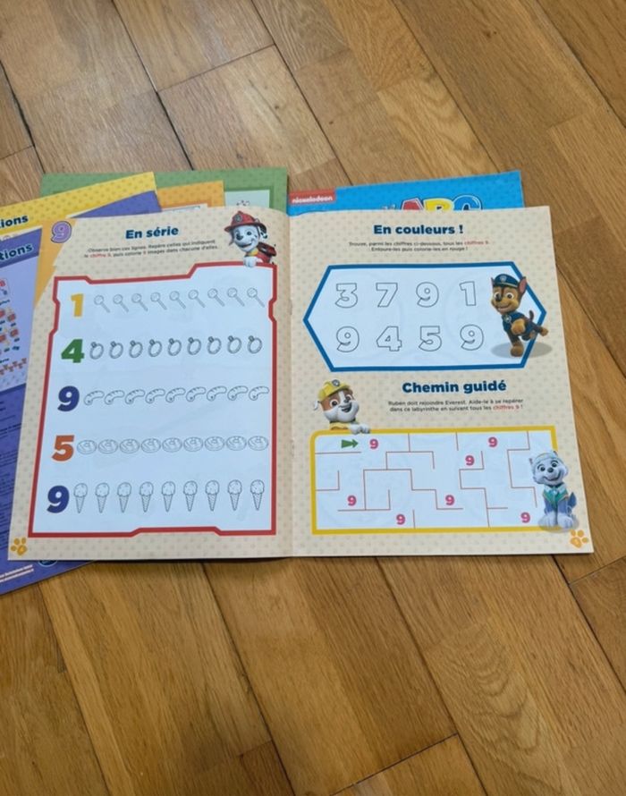 Lot de livres d’activité - Nombres - photo numéro 4