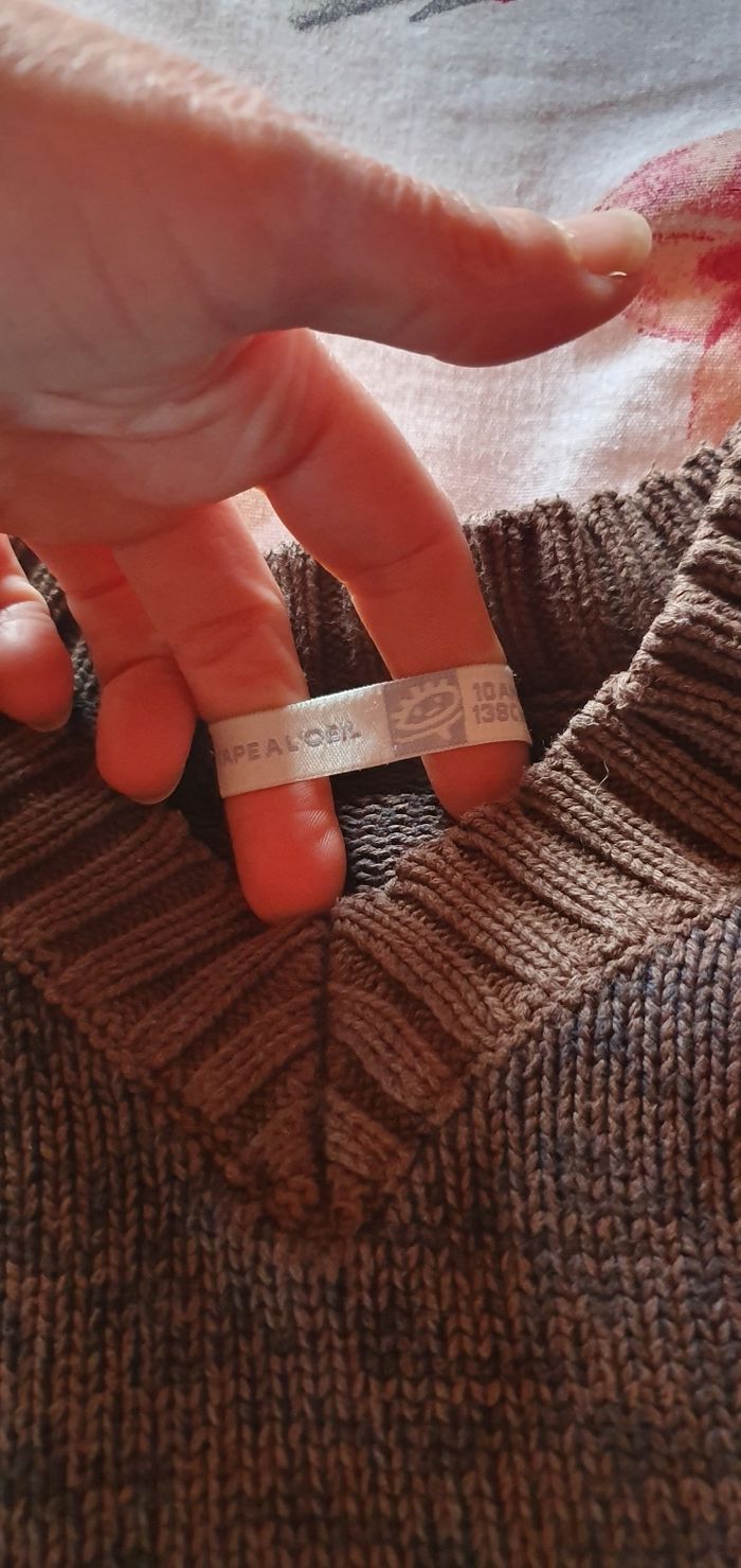 Pull en laine épais - photo numéro 3