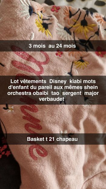 Lot fille