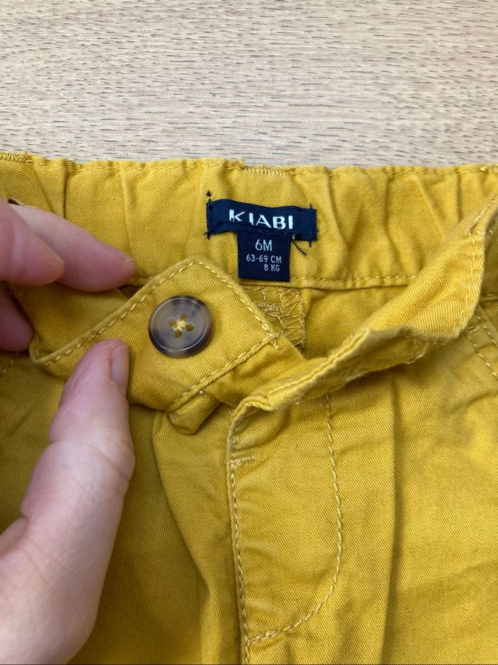 Pantalon jaune 6 mois - photo numéro 3