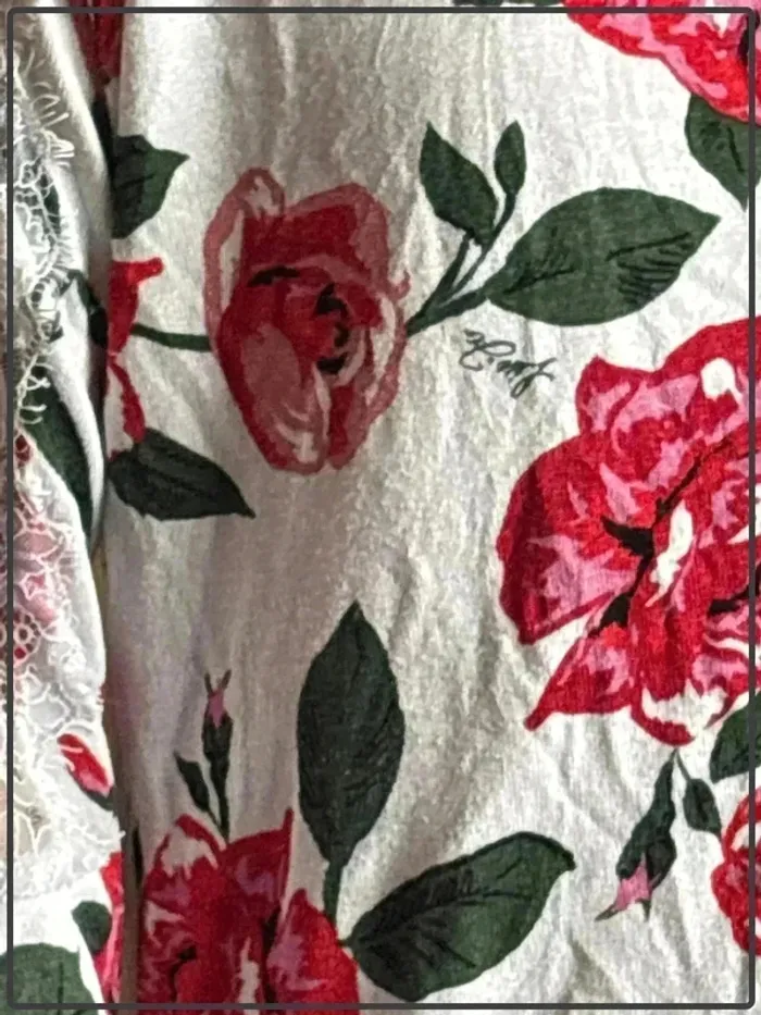 Veste motif floral taille 38 marque liu jo - photo numéro 2