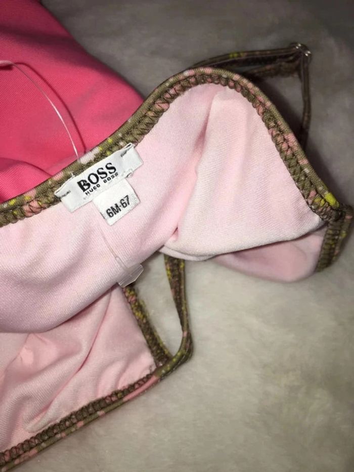 Ensemble Maillot de Bain Hugo boss 6 mois et casquette t44 - photo numéro 5