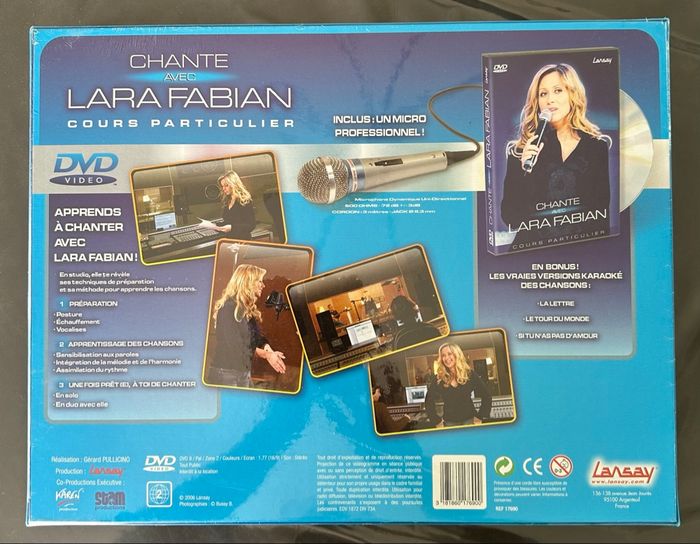 DVD Vidéo « Chante avec Lara Fabian » - photo numéro 2