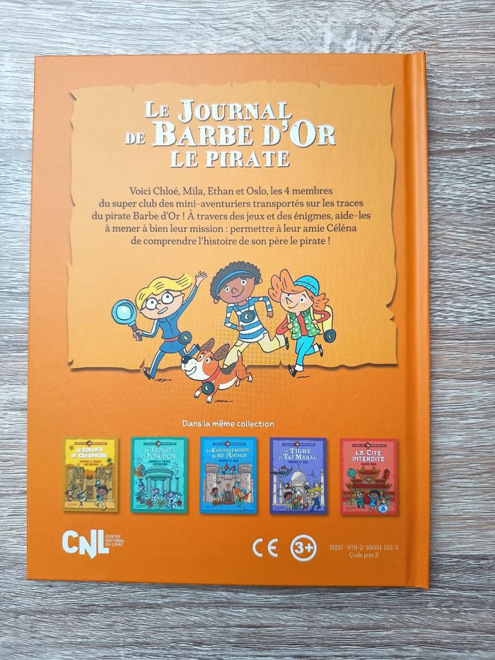 Livre album enfant Mac Do, Le journal de Barbe D'Or le pirate, Éditions Hachette Jeunesse - photo numéro 4