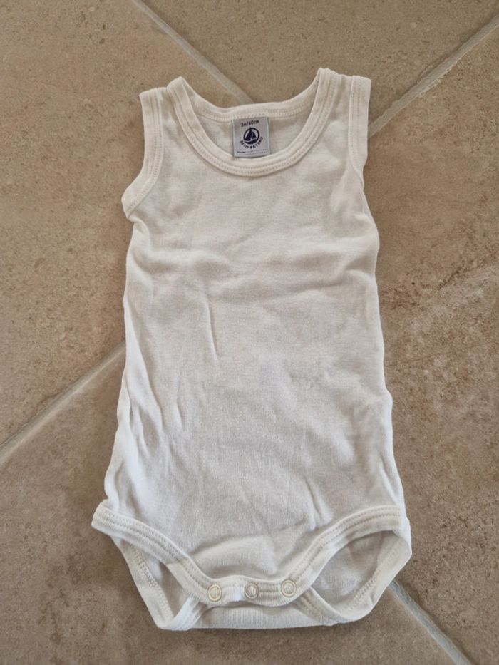 Lot de 8 bodies sans manches bébé garçon 3 mois - photo numéro 6