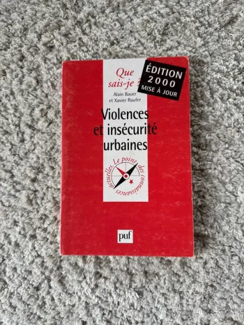 Livre, violence et insécurité urbaine