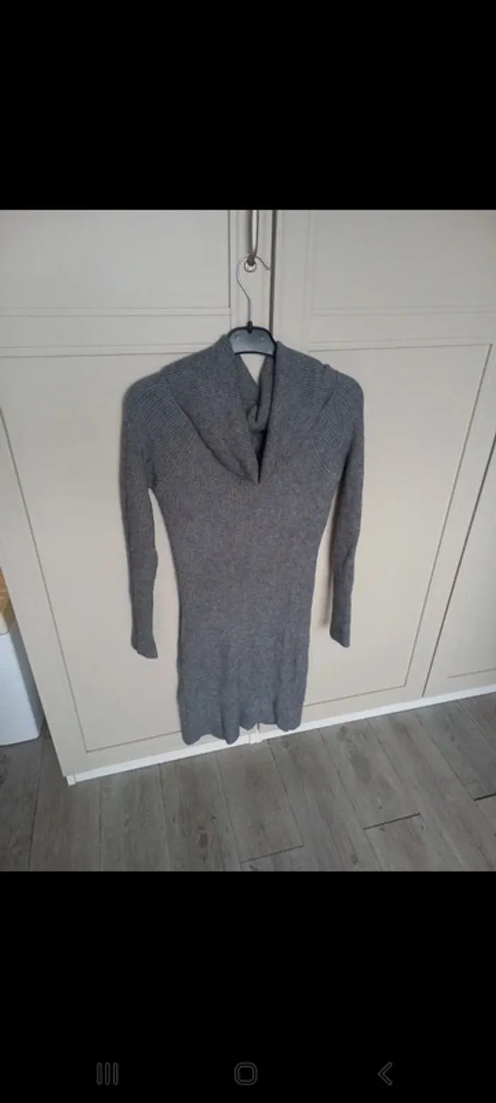 Robe pull grise - photo numéro 2