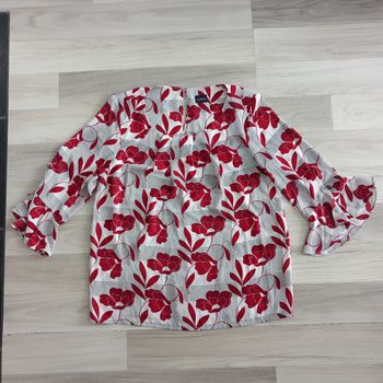 Chemisier femme imprimé à fleurs C&A taille 36