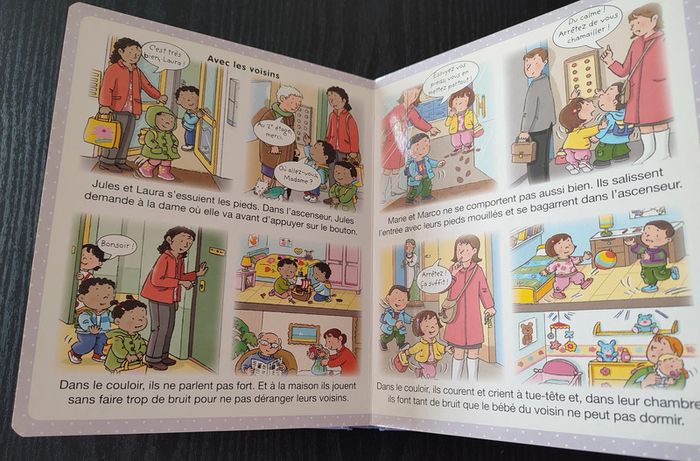 Livre L'imagerie des tout-petits - La politesse / Editions Fleurus - photo numéro 5