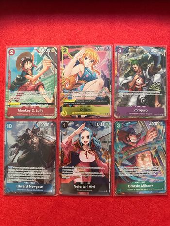Set cartes One Piece du 1er anniversaire 